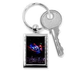 Science Fiction Sci Fi Forward Key Chain (rectangle) by Pakrebo