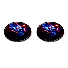 Science Fiction Sci Fi Forward Cufflinks (oval) by Pakrebo