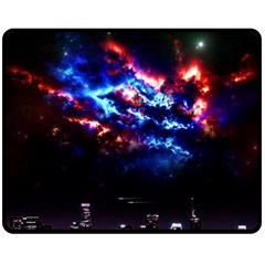 Science Fiction Sci Fi Forward Fleece Blanket (medium)  by Pakrebo