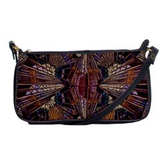 Abstract Design Backdrop Pattern Shoulder Clutch Bag by Pakrebo