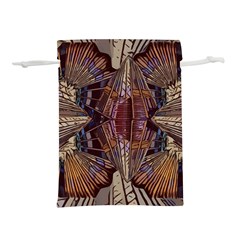 Abstract Design Backdrop Pattern Lightweight Drawstring Pouch (l)