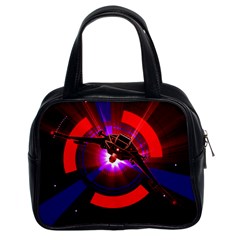 Science Fiction Cover Adventure Classic Handbag (two Sides) by Pakrebo