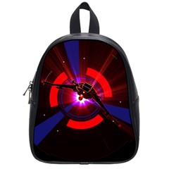 Science Fiction Cover Adventure School Bag (small) by Pakrebo