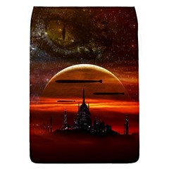 Science Fiction Digital Illustration Removable Flap Cover (l) by Pakrebo