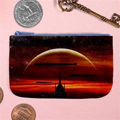 Science Fiction Digital Illustration Large Coin Purse by Pakrebo