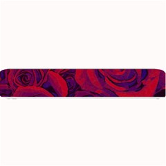 Roses Red Purple Flowers Pretty Small Bar Mats by Pakrebo