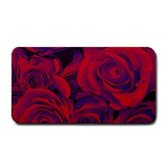 Roses Red Purple Flowers Pretty Medium Bar Mats by Pakrebo