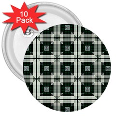 Pattern Design Texture Fashion 3  Buttons (10 Pack)  by Pakrebo