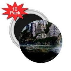 Sea Island Castle Landscape 2.25  Magnets (10 pack) 