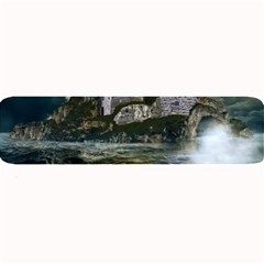 Sea Island Castle Landscape Large Bar Mats by Pakrebo