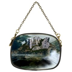 Sea Island Castle Landscape Chain Purse (one Side) by Pakrebo