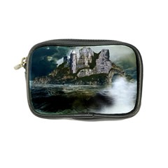 Sea Island Castle Landscape Coin Purse by Pakrebo