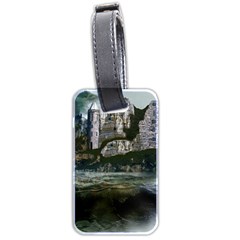 Sea Island Castle Landscape Luggage Tag (two sides)