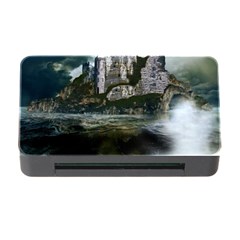 Sea Island Castle Landscape Memory Card Reader with CF