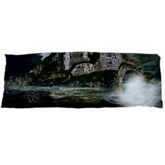 Sea Island Castle Landscape Body Pillow Case (Dakimakura)