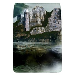 Sea Island Castle Landscape Removable Flap Cover (l) by Pakrebo