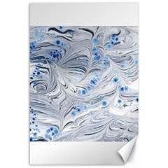 Marbled Paper Mottle Color Movement Canvas 24  X 36  by Pakrebo