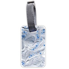 Marbled Paper Mottle Color Movement Luggage Tag (one Side) by Pakrebo