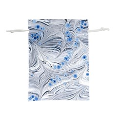 Marbled Paper Mottle Color Movement Lightweight Drawstring Pouch (m)