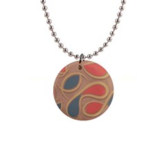 Background Abstract Non Seamless 1  Button Necklace by Pakrebo