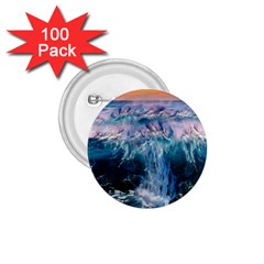 Sea Waves Ocean Water Beach Surf 1 75  Buttons (100 Pack)  by Pakrebo