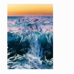 Sea Waves Ocean Water Beach Surf Large Garden Flag (two Sides) by Pakrebo