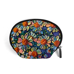 Daisies Flowers Colorful Garden Accessory Pouch (small) by Pakrebo