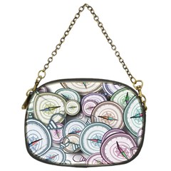 Compass Direction North South East Chain Purse (two Sides) by Pakrebo