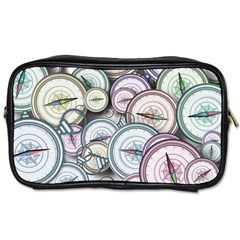 Compass Direction North South East Toiletries Bag (one Side) by Pakrebo