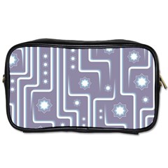 Pattern Non Seamless Background Toiletries Bag (one Side) by Pakrebo