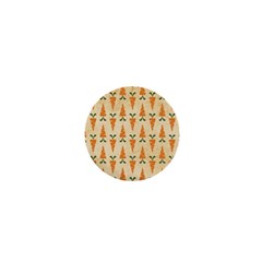 Patter Carrot Pattern Carrot Print 1  Mini Magnets by Pakrebo