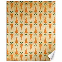 Patter Carrot Pattern Carrot Print Canvas 16  X 20  by Pakrebo