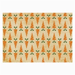 Patter Carrot Pattern Carrot Print Large Glasses Cloth (2 Sides) by Pakrebo