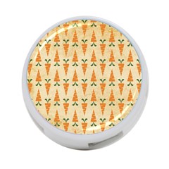 Patter Carrot Pattern Carrot Print 4-port Usb Hub (one Side) by Pakrebo