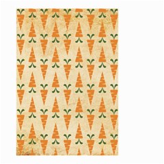 Patter Carrot Pattern Carrot Print Small Garden Flag (two Sides) by Pakrebo