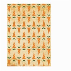 Patter Carrot Pattern Carrot Print Large Garden Flag (two Sides) by Pakrebo