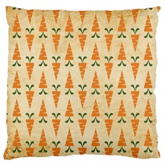 Patter Carrot Pattern Carrot Print Large Cushion Case (two Sides) by Pakrebo