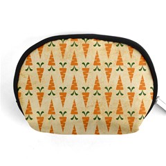 Patter Carrot Pattern Carrot Print Accessory Pouch (medium) by Pakrebo