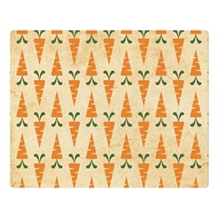 Patter Carrot Pattern Carrot Print Double Sided Flano Blanket (large)  by Pakrebo