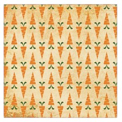 Patter Carrot Pattern Carrot Print Large Satin Scarf (square) by Pakrebo