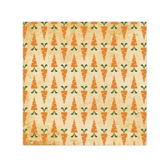 Patter Carrot Pattern Carrot Print Small Satin Scarf (square) by Pakrebo