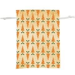 Patter Carrot Pattern Carrot Print  Lightweight Drawstring Pouch (xl) by Pakrebo