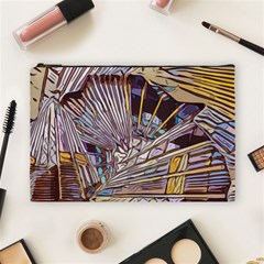 Abstract Drawing Design Modern Cosmetic Bag (large) by Pakrebo