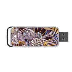 Abstract Drawing Design Modern Portable Usb Flash (one Side) by Pakrebo