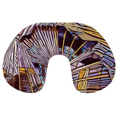 Abstract Drawing Design Modern Travel Neck Pillow by Pakrebo