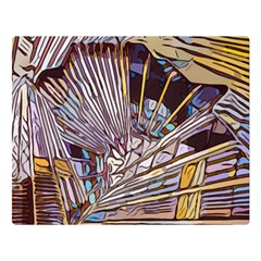 Abstract Drawing Design Modern Double Sided Flano Blanket (large)  by Pakrebo