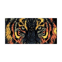 Tiger Predator Abstract Feline Yoga Headband by Pakrebo