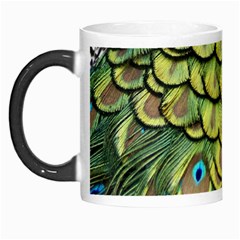 Peacock Feathers Peacock Bird Morph Mugs by Pakrebo