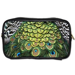 Peacock Feathers Peacock Bird Toiletries Bag (two Sides) by Pakrebo