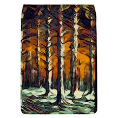 Forest Woods Trees Night Shadows Removable Flap Cover (l) by Pakrebo